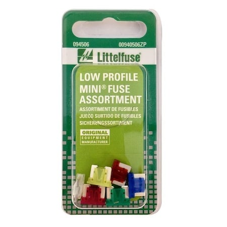 Littelfuse Assortment Fuses Lowprofile Mini 58V 00940506ZP